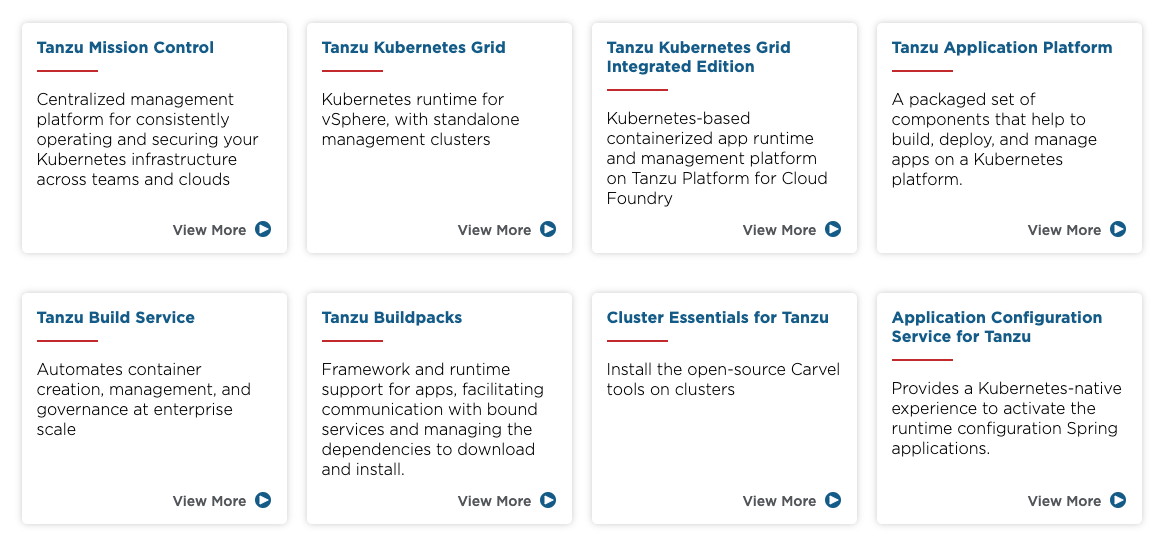 Tanzu Platform