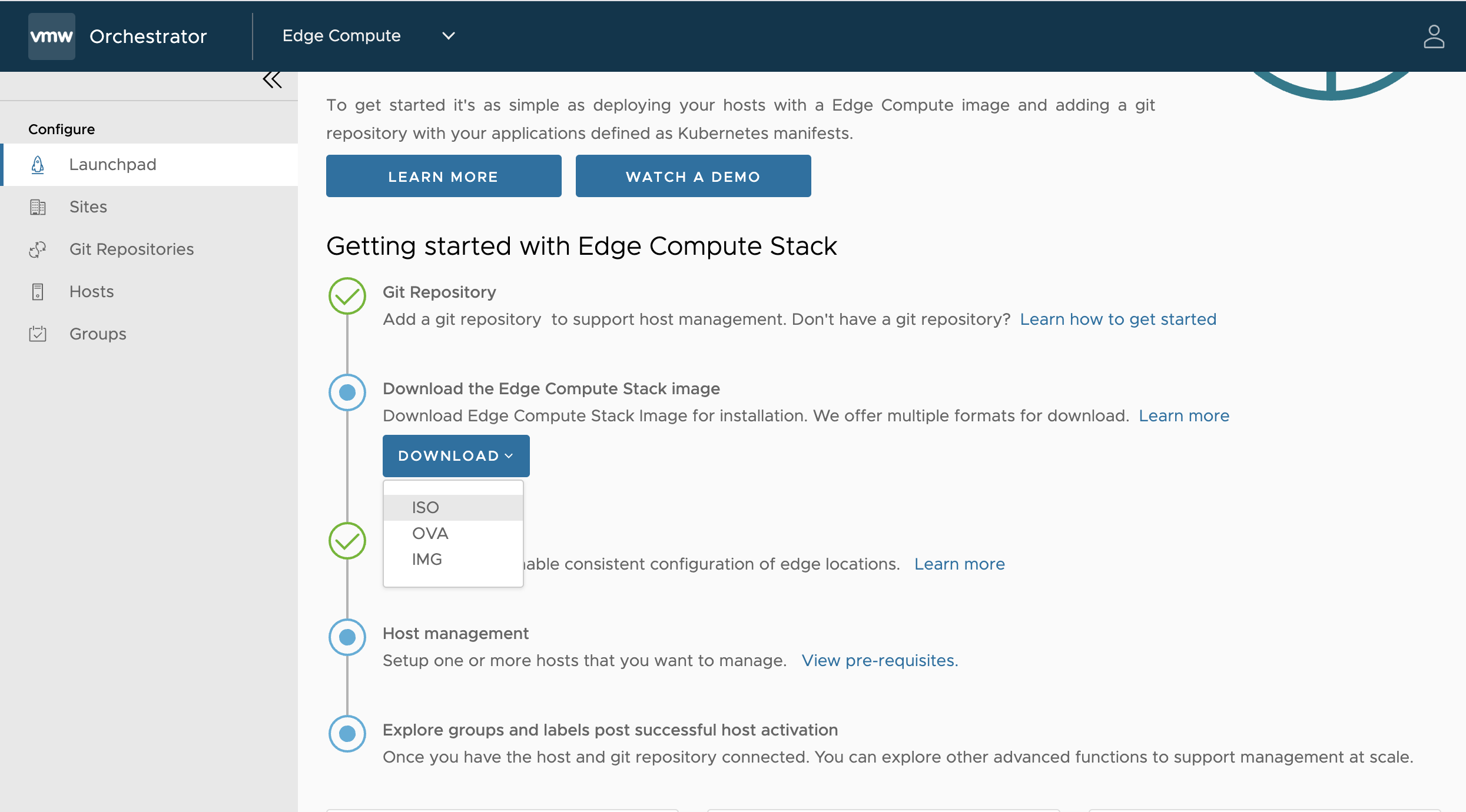 ESC Host ISO Download