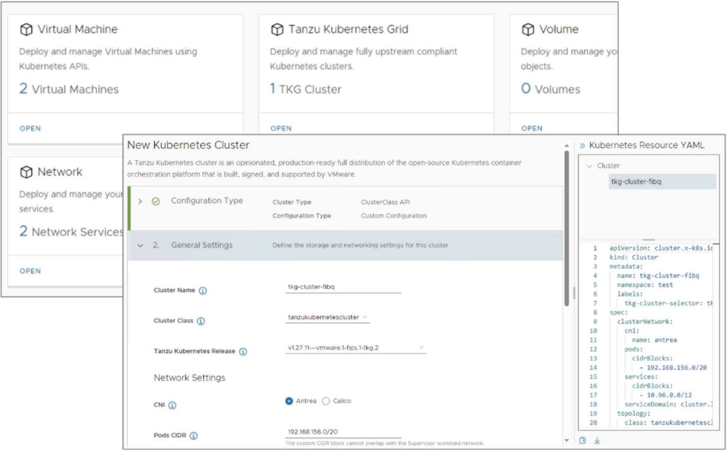 vSphere LCI